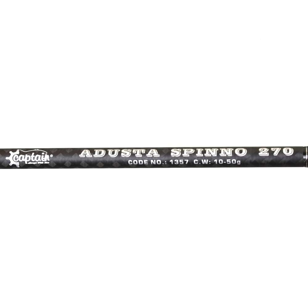 Captain 1357 Adusta Spinno 270cm 2 Parça Spin Kamış 10-50gr Atar