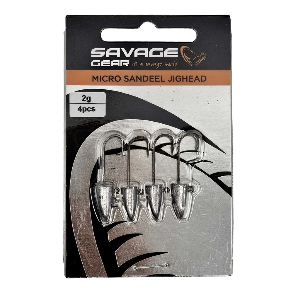 Savage Gear LRF Micro Sandeel Jighead 4 Adet #8