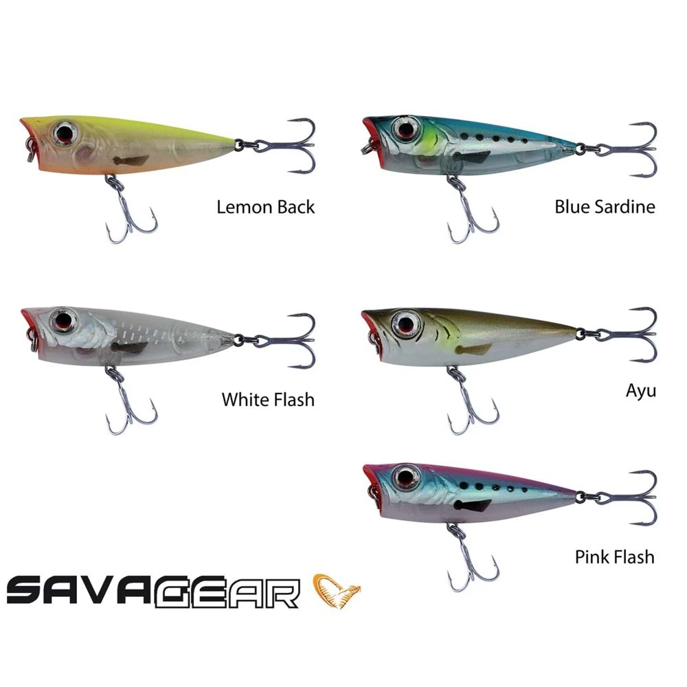 Savage gear 3D Minnow Pop Walker 4.3 CM 3g Suni Yem