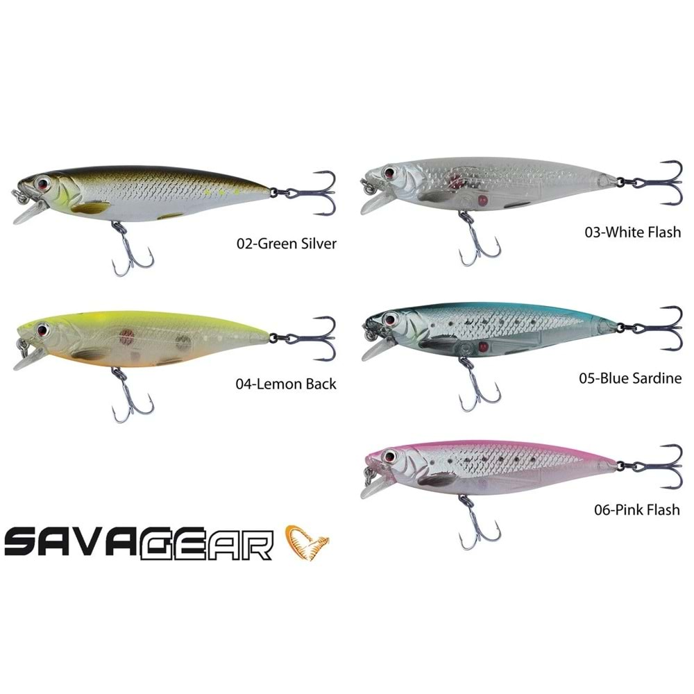 Savage gear 3D Twitch Minnow 6,6cm 6g Suni Yem