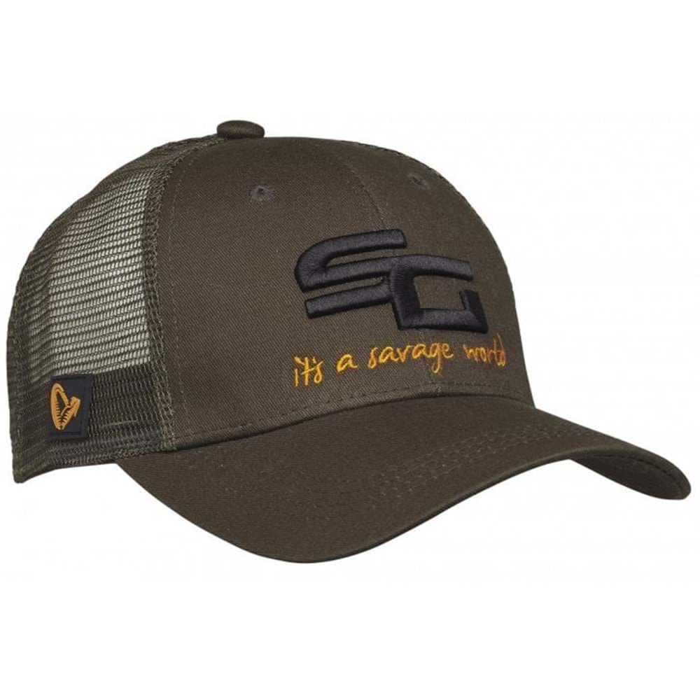 Savage Gear SG4 Cap One Size Olive Green