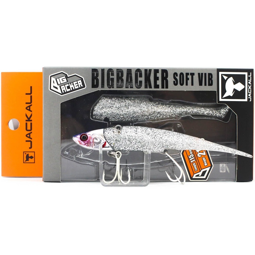 Jackall Big Backer Soft Vib 28g Giragira Silver