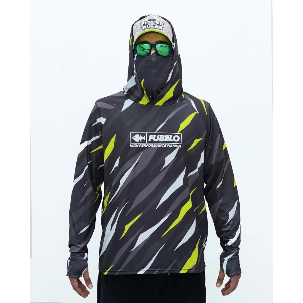 Fubelo Pro Drift Windie Performance Tshirt Siyah