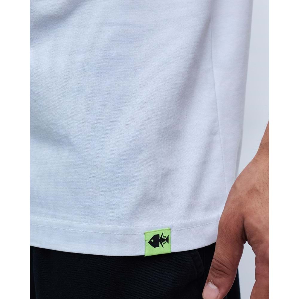Fubelo T-Rock T-Shirt – Beyaz