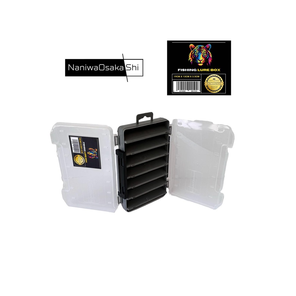 NANIWAOSAKASHI FISHING LURE BOX MAKET BALIK KUTUSU
