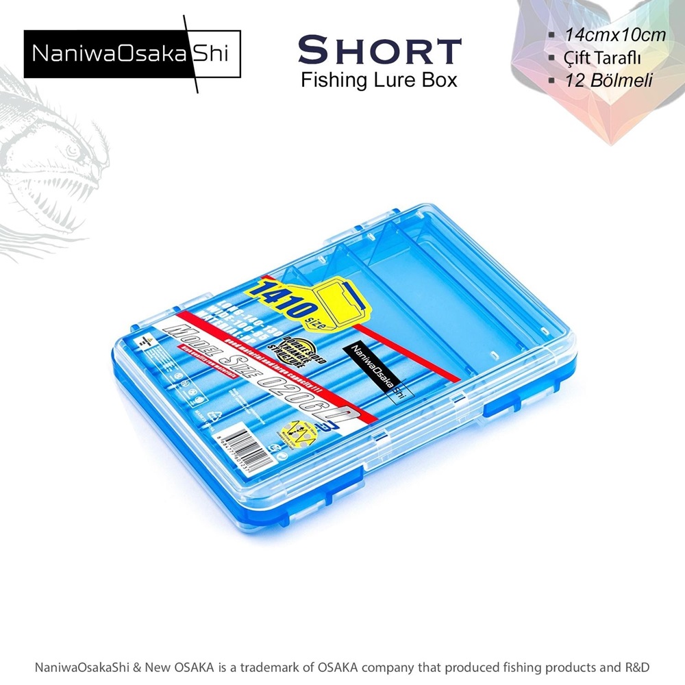 NANIWAOSAKASHI SHORT 1410 BOX MAKET BALIK KUTUSU