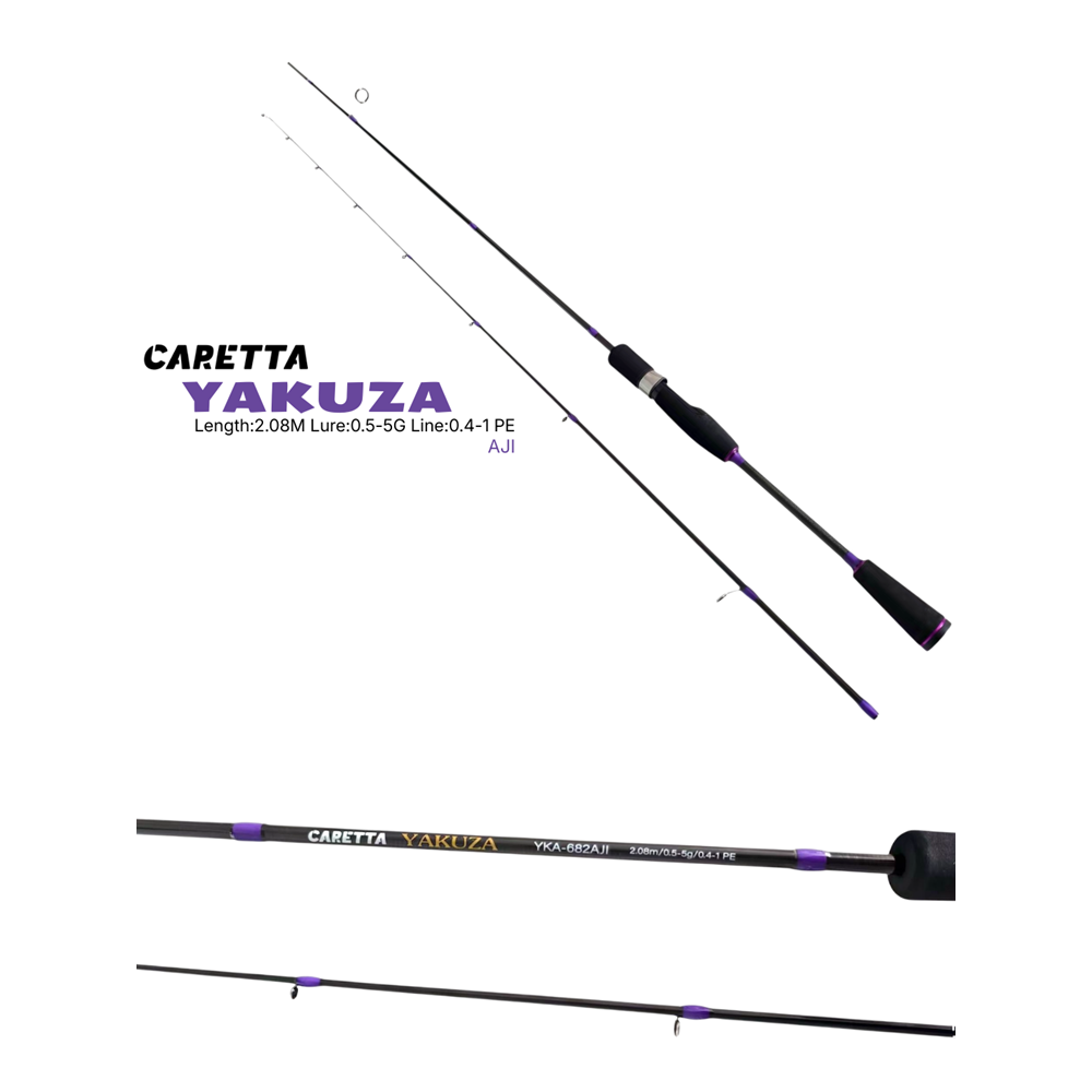 Caretta Yakuza Aji 0.5-5g 2.08m 0.4-1 Pe