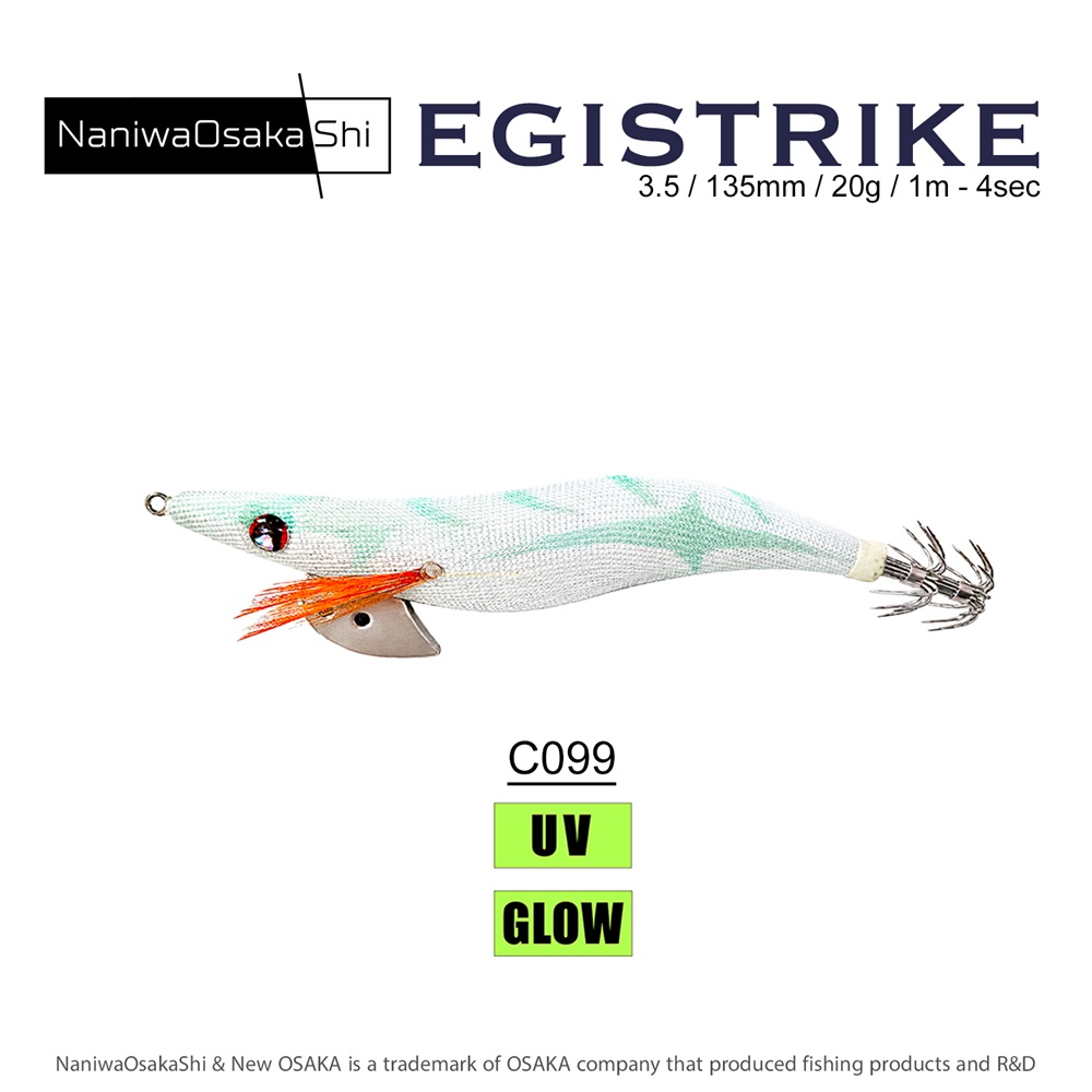NaniwaOsakaShi EgiStrike 3.5 135mm 20,8g C099