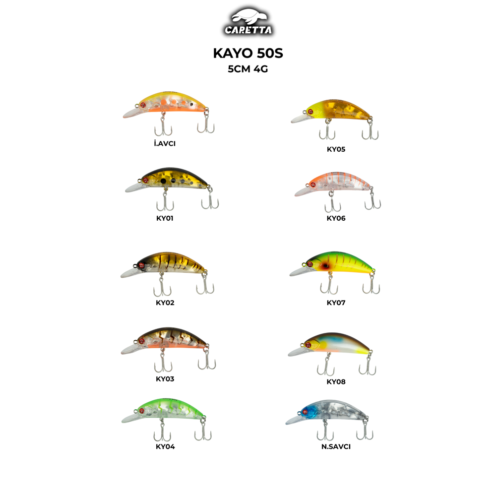 Caretta Kayo 50S 5CM 4G Maket Yem