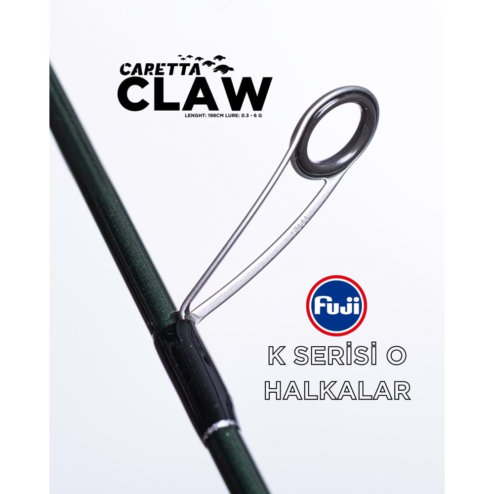 Caretta Claw Lrf Kamışı 1.98 Cm 0,3-6 Gr