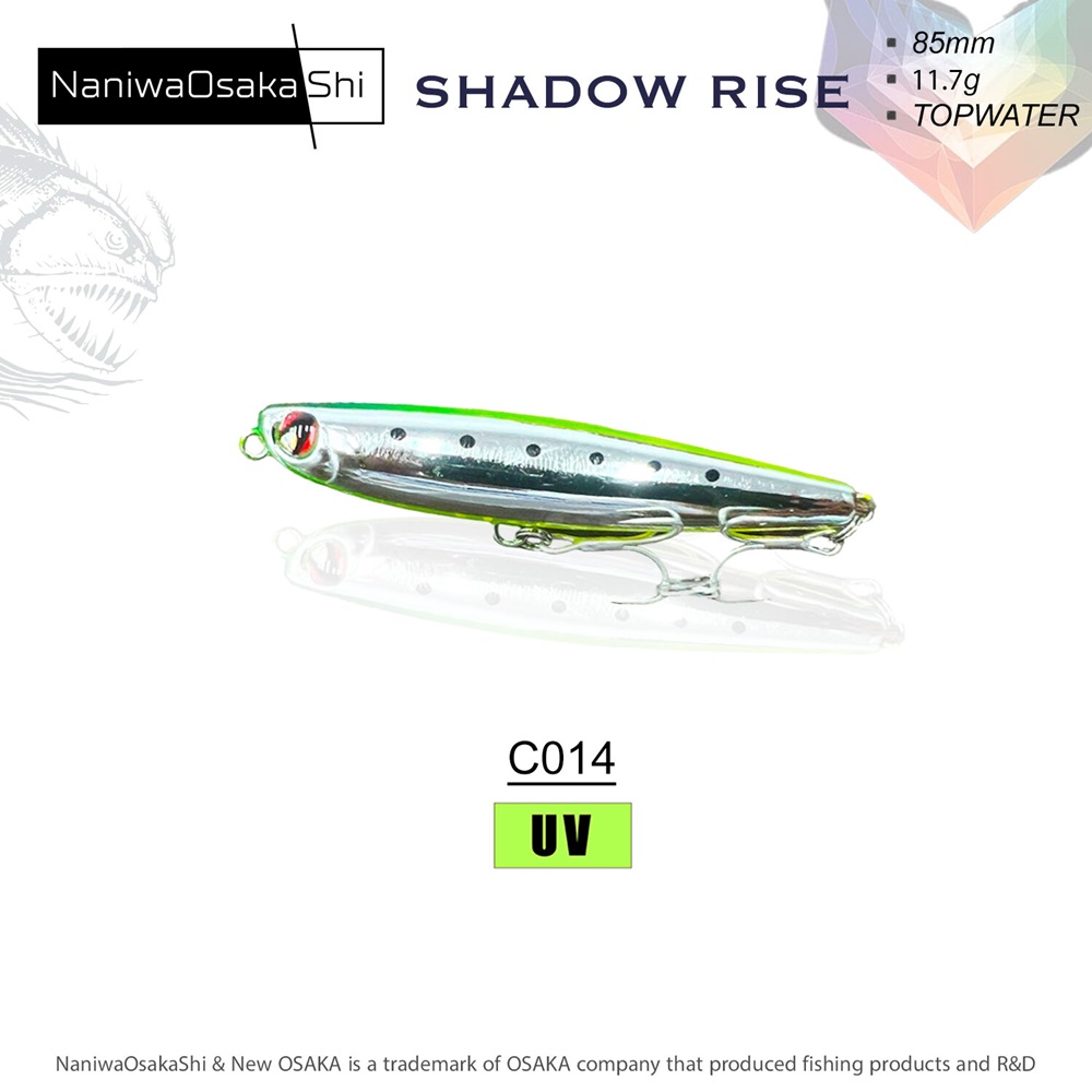 NANIWAOSAKASHI SHADOW RISE 85MM 11.7G SAHTE BALIK - C014