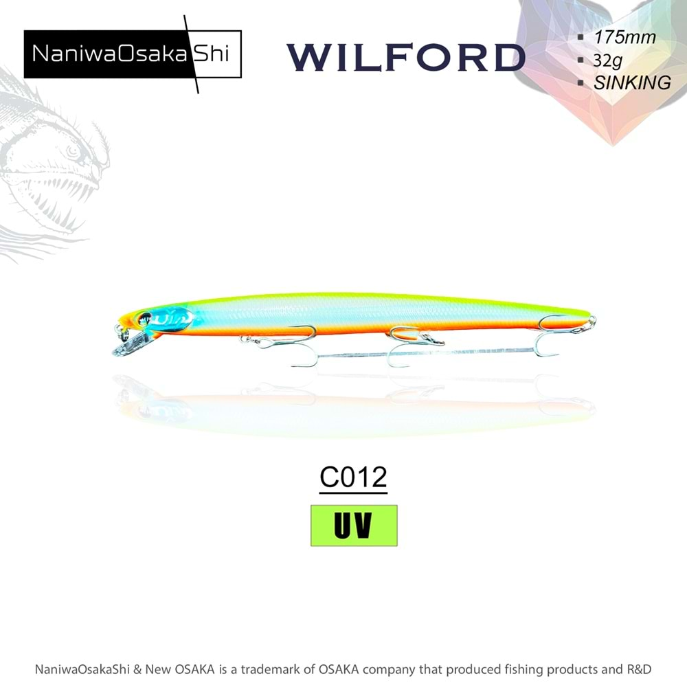 NANIWAOSAKASHI WILFORD 175MM 32G SINKING