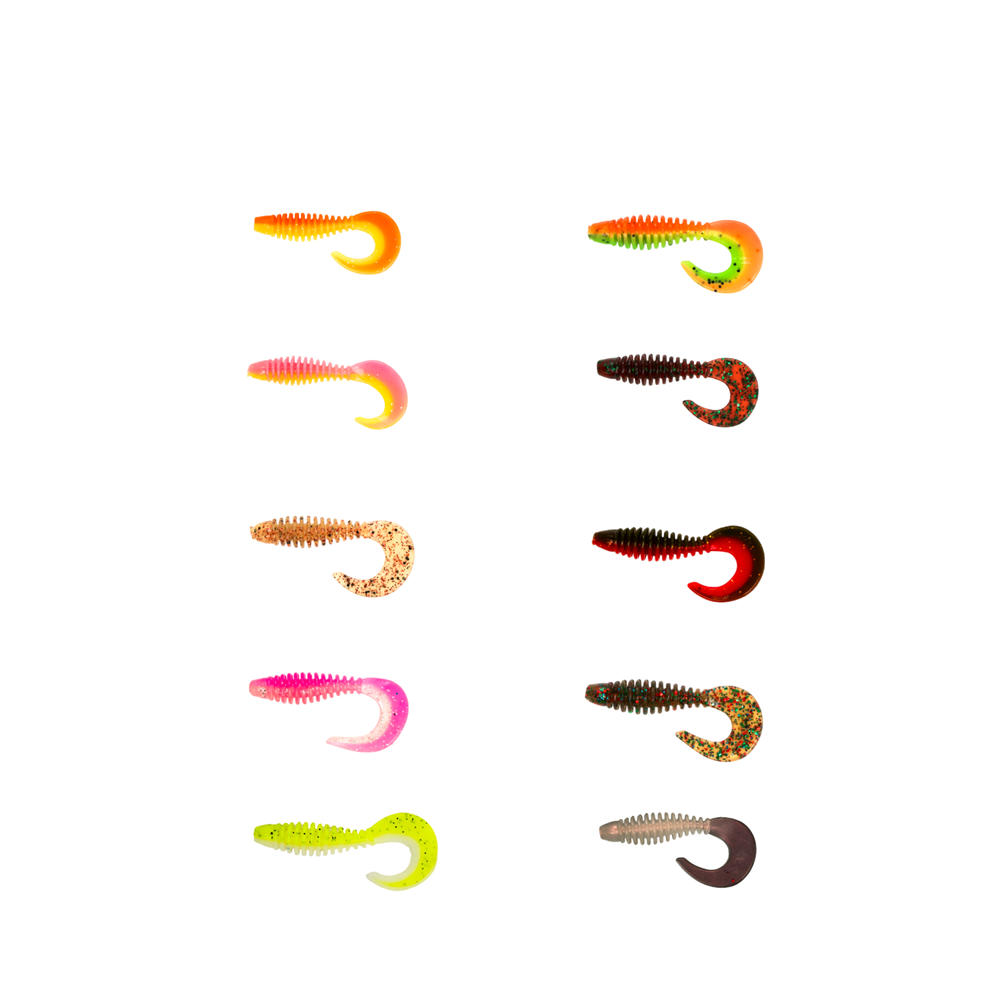 Caretta Curly 5 Cm Silikon Yem