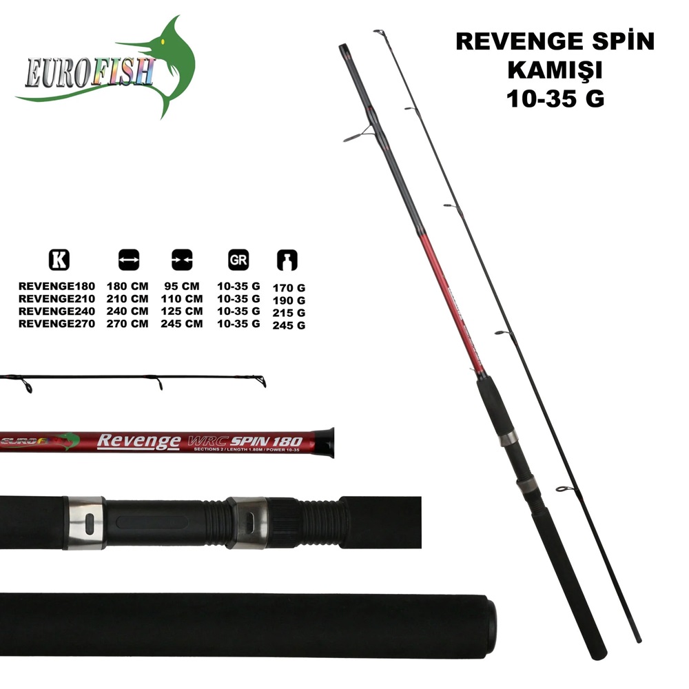 Revenge Spin 10-35Gr - 270 CM