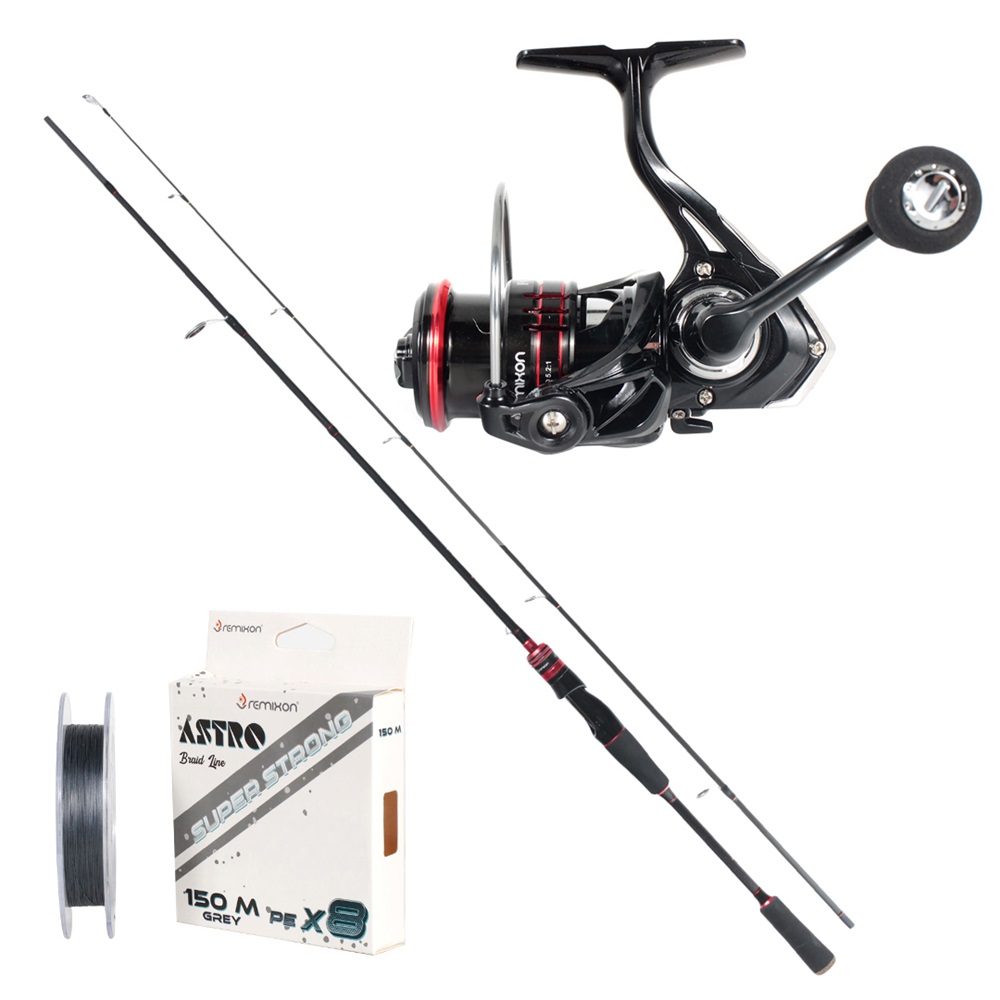 REMIXON FOCUS RD 2.30M 3-25GR 2P KAMIŞ+RD2000S 5+1BB MAKARA, SET