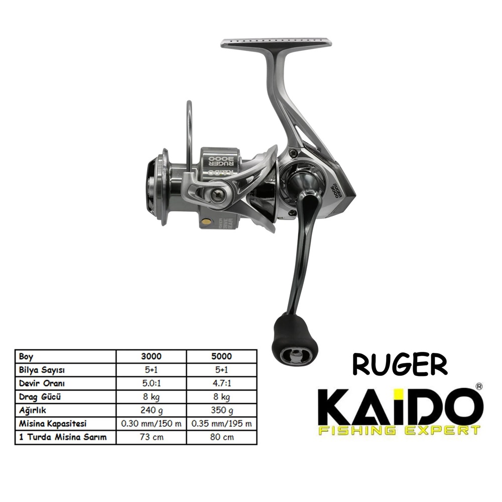 KAIDO Ruger 5+1 BB Olta Makinesi