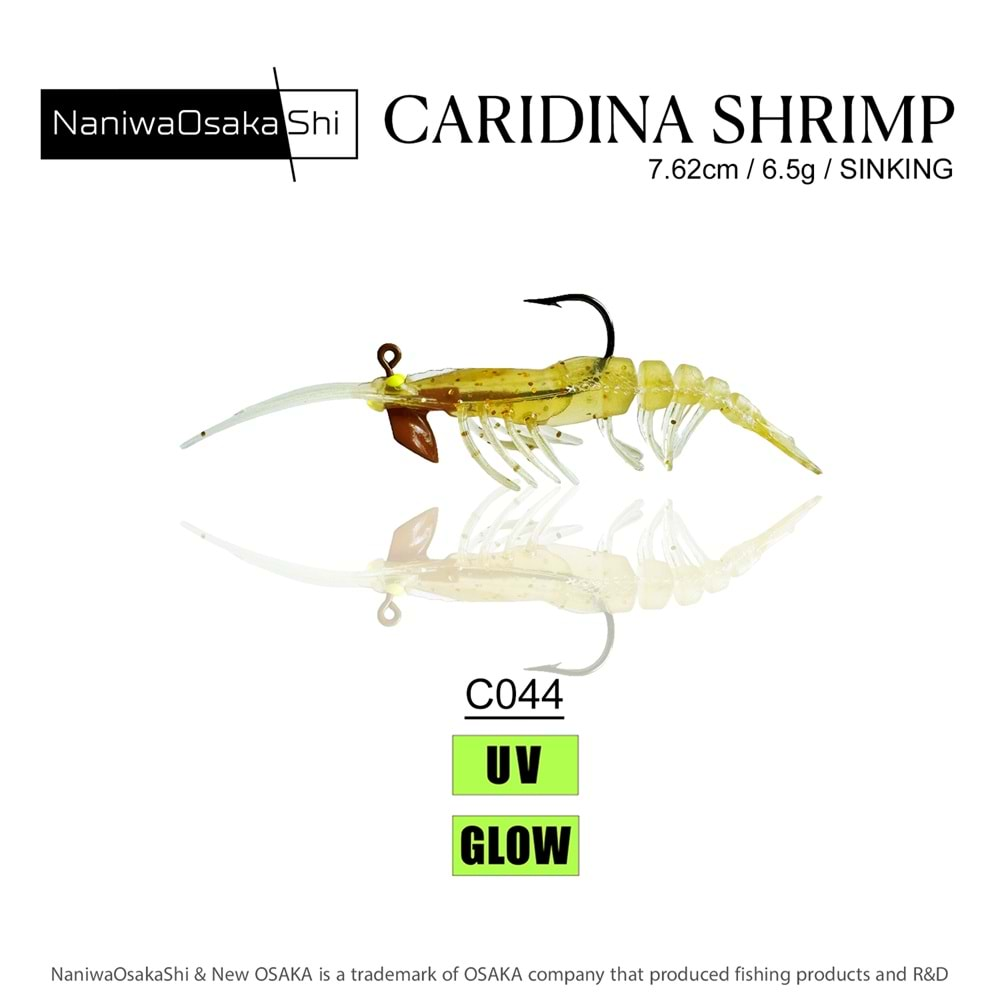 OSAKA CARIDINA SHRIMP 7.62CM 6.5G