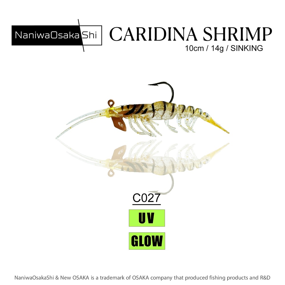 NANIWAOSAKASHI CARIDINA SHRIMP 10CM 14G - C027