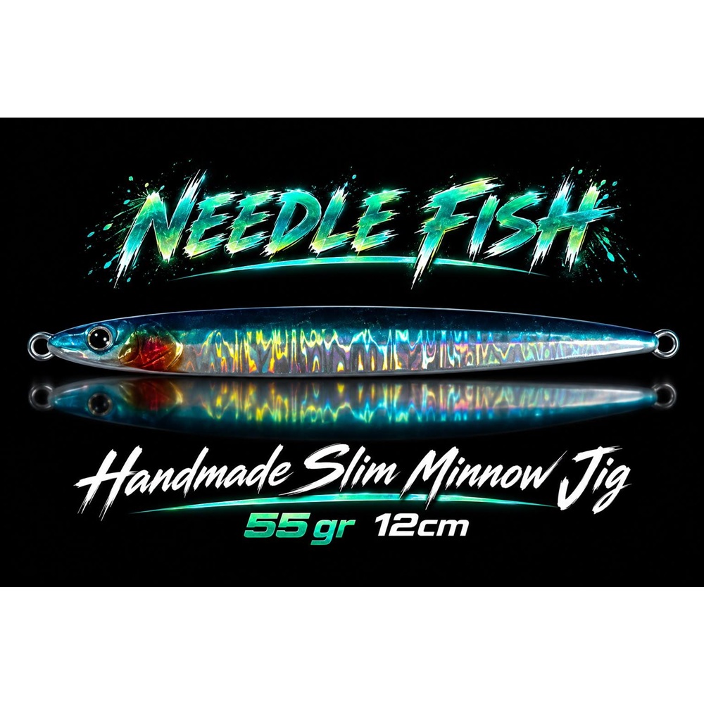 HANDMADE SLİM MİNNOW JİG 55 GR 12 CM