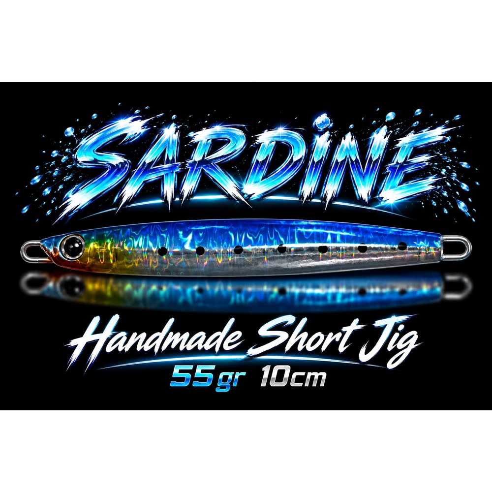 HANDMADE SHORT JİG 55 GR 10 CM.