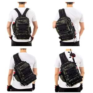 Sea Horse Explorer&Back Pack Spin Çanta Camo White