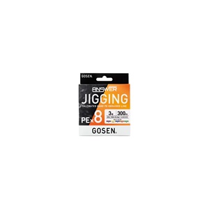 Gosen Jigging Answer PE 8 Örgü Jig ve Tai Rubber İpi 300mt Multi Color - PE 2,5 - 40 LB