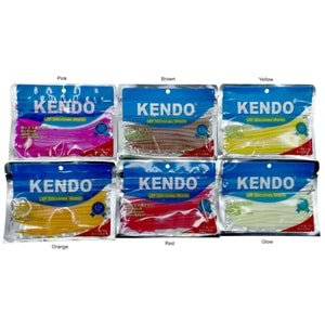 Kendo 10 cm Lrf Silicones Worm (Slim Gövde-Kokulu) 15 adet