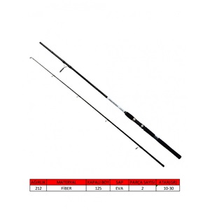 Captain 1458 Fanatic Spin 2 Parça Spin Kamış 10-30gr Atar - 240 CM
