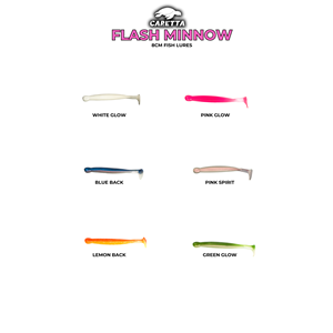 Caretta Flash Minnow 8 Cm Silikon Yem