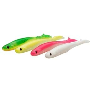 Savage Gear Slender Scoop Shad 9 cm 4 gr Dark Water Mix