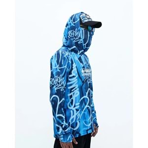 Fubelo Pro Drift Deep Performance Tshirt Mavi