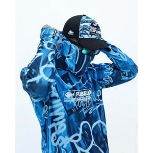 Fubelo Pro Drift Deep Performance Tshirt Mavi