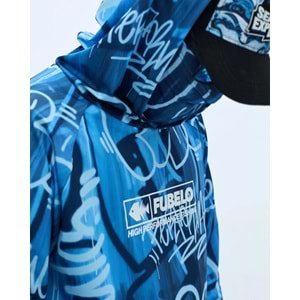 Fubelo Pro Drift Deep Performance Tshirt Mavi