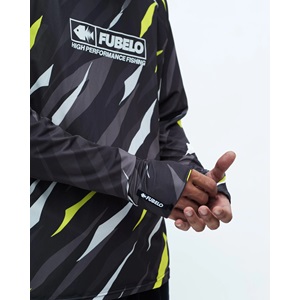 Fubelo Pro Drift Windie Performance Tshirt Siyah - XXL