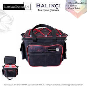 NANIWAOSAKASHI BALIKCI MALZEME CANTASI