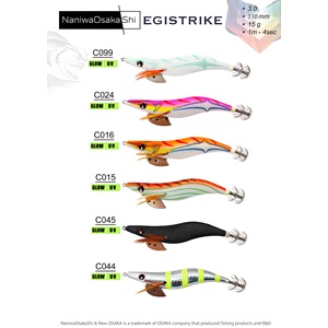 NaniwaOsakaShi EgiStrike 3.0 110mm 15.4g C044