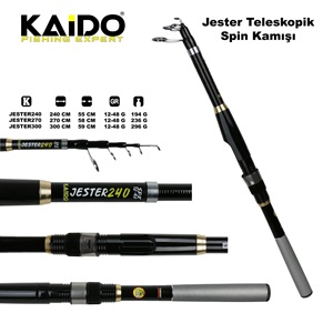 Jester Teleskopik Spin Kamışı