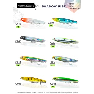 NANIWAOSAKASHI SHADOW RISE 85MM 11.7G SAHTE BALIK - C014
