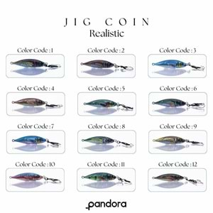 Pandora Jig Coin Realistic 10 GR