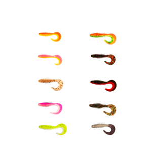 Caretta Curly 5 Cm Silikon Yem