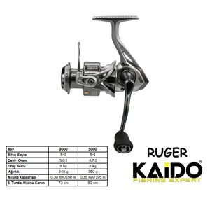 KAIDO Ruger 5+1 BB Olta Makinesi