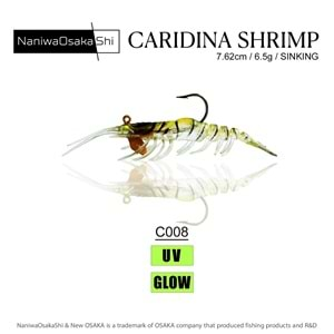 OSAKA CARIDINA SHRIMP 7.62CM 6.5G