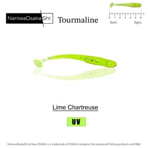 NANIWAOSAKASHI TOURMALINE 6CM