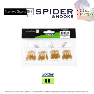 NaniwaOsakaShi Spider Orak Kuyruk 2.5cm