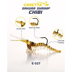 CARETTA SAKURA SHRIMP CHİBİ 3.7g 50mm