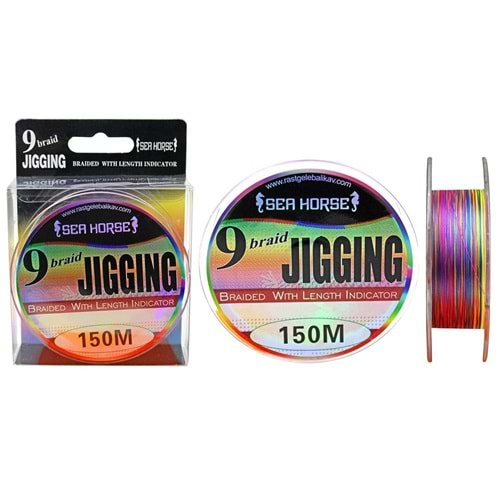 Sea Horse Jigging Pe 0,10 Mm 150mt 9x İpek Misina