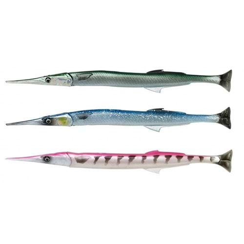 Savage gear Lıne Thru Needlefish Pulsetail 2+1 30cm 85gr Suni Yem