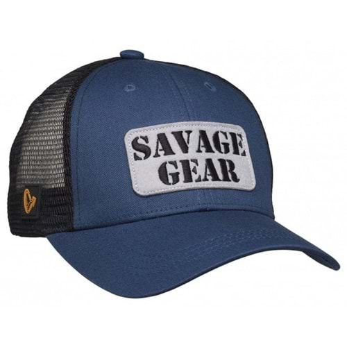 Savage Gear Logo Badge Cap One Size Teal Blue