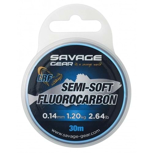 Savage Gear Semi-Soft Fluorocarbon Lrf 30 M Clear