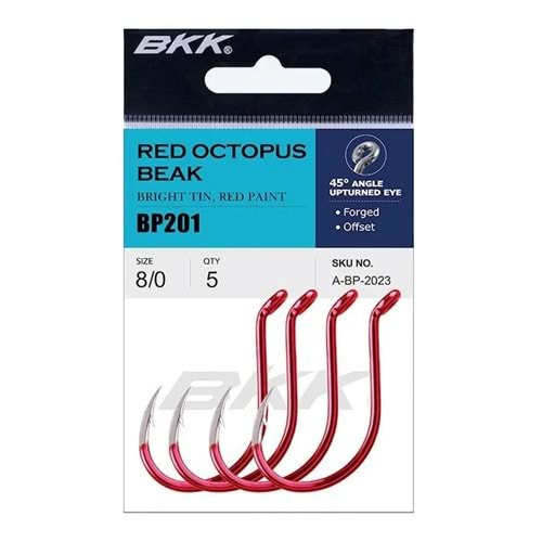 BKK Red Octopus Beak İğne